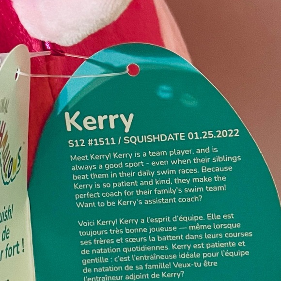 HTF Sea Cow Squishmallow 12" Kerry- San Diego Comic Con Exclusive - Picture 3 of 4